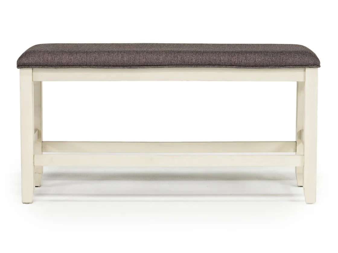 Mor Furniture Miami Adjustable Dining Table, 4 Stools & Bench In