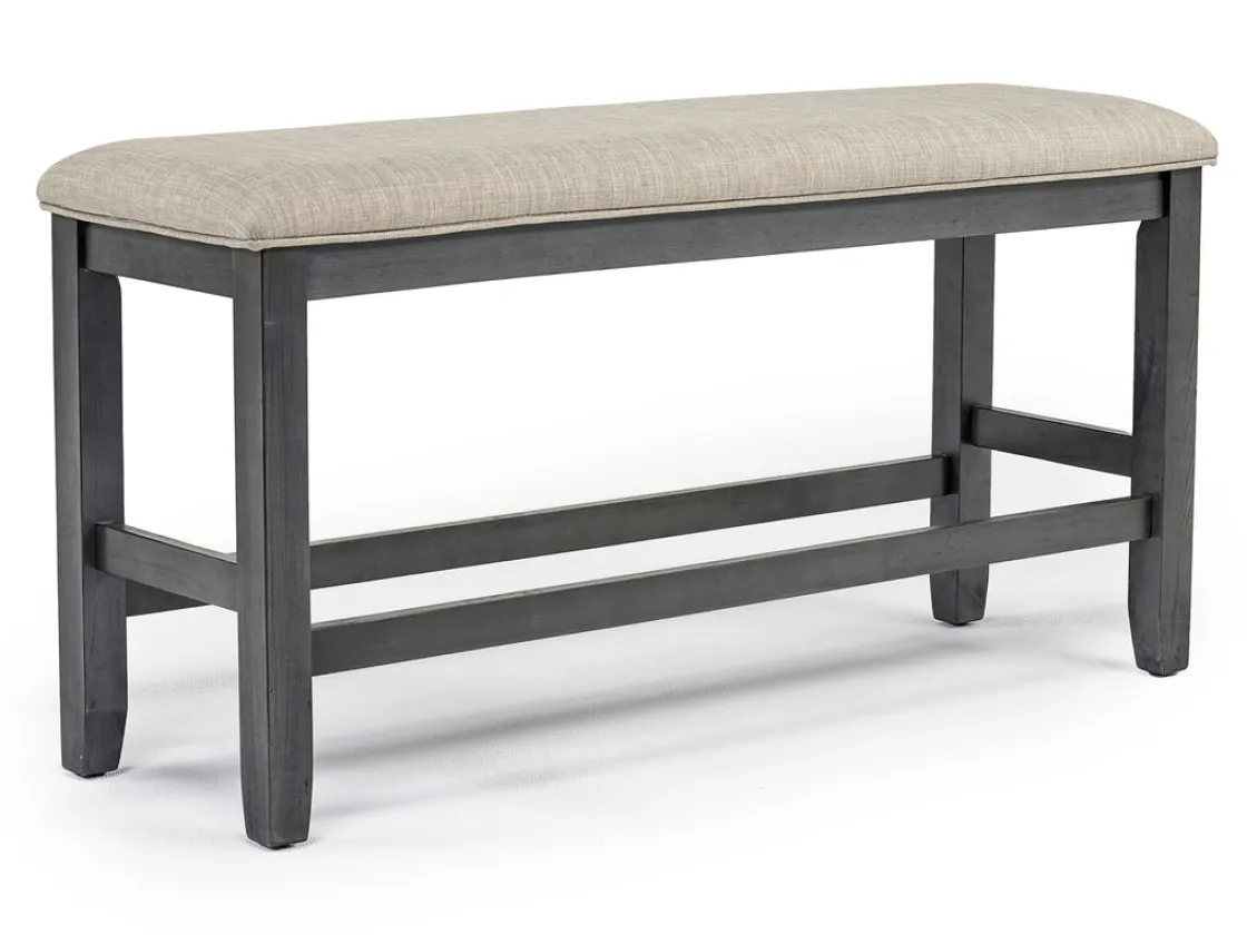 Mor Furniture Miami Adjustable Dining Table, 4 Stools & Bench In