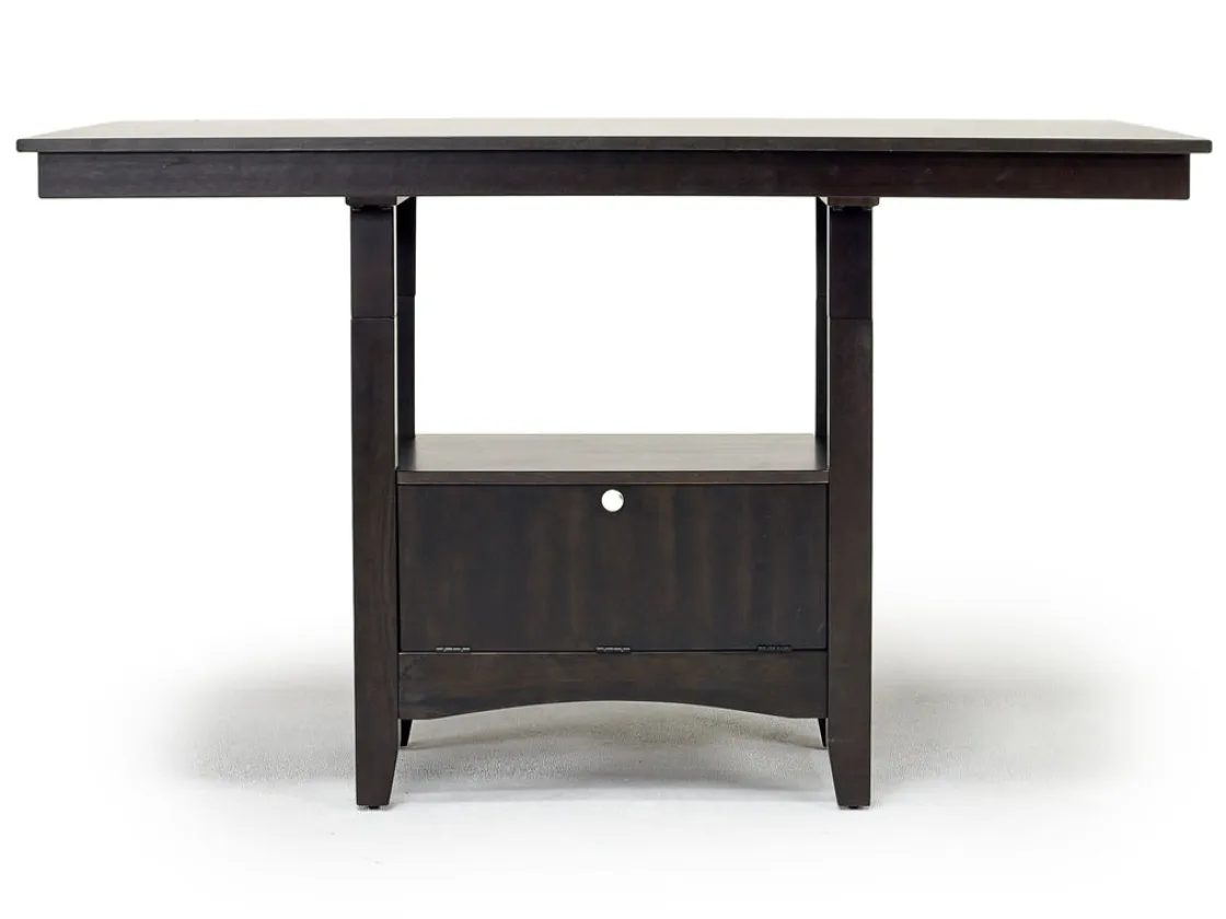 Mor Furniture Miami Adjustable Dining Table, 4 Stools & Bench In