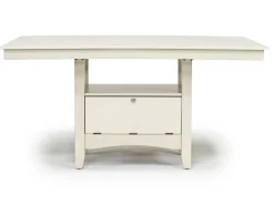Mor Furniture Miami Adjustable Dining Table & 4 Chairs In Gray