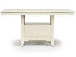 Mor Furniture Miami Adjustable Dining Table & 4 Chairs In Gray