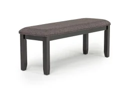 Mor Furniture Miami Adjustable Dining Table, 4 Chairs & Bench In Gray