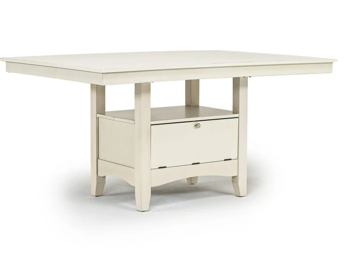 Mor Furniture Miami Adjustable Dining Table, 4 Chairs & Bench In Gray