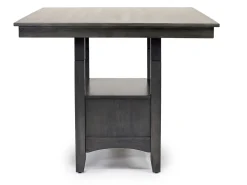 Mor Furniture Miami Adjustable Dining Table In Gray