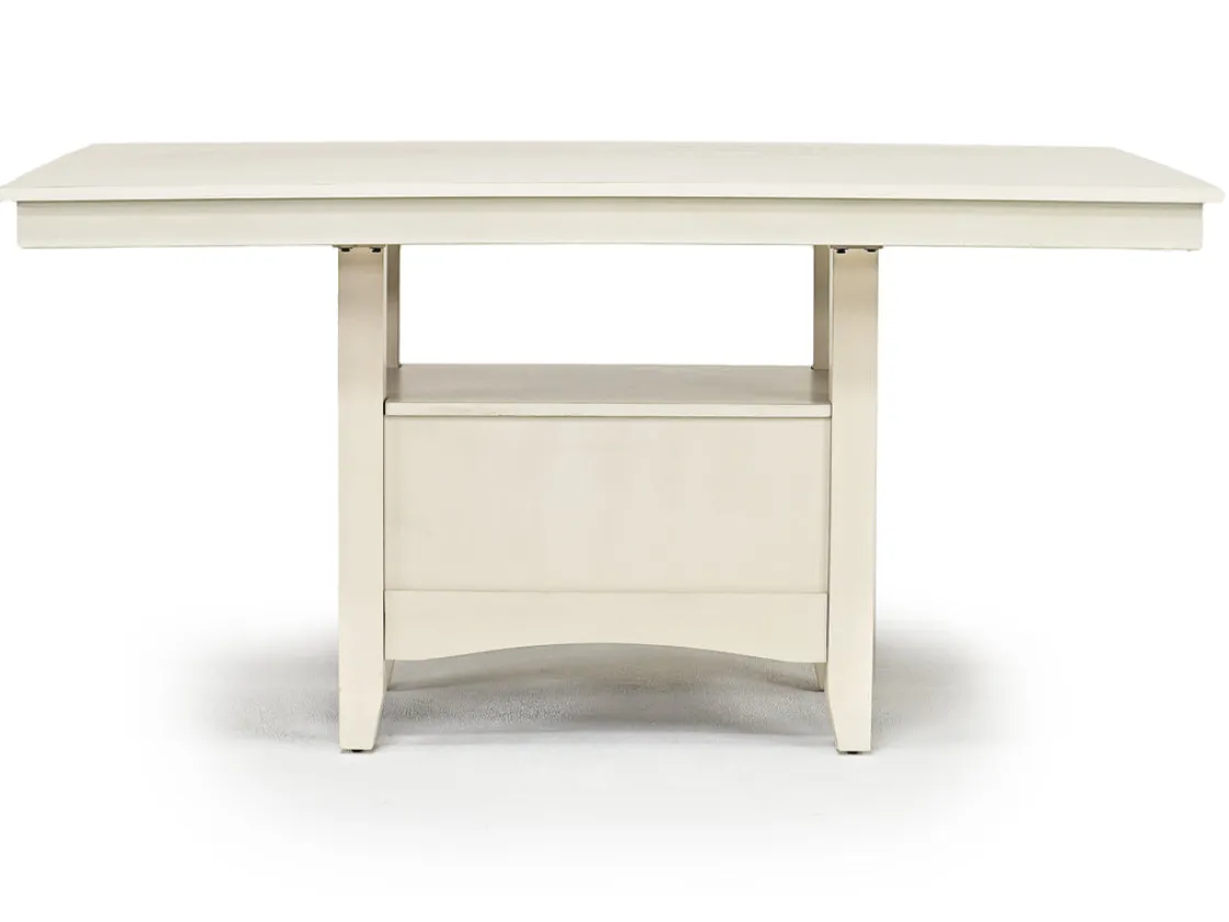 Mor Furniture Miami Adjustable Dining Table In Gray