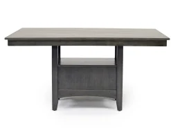 Mor Furniture Miami Adjustable Dining Table In Gray