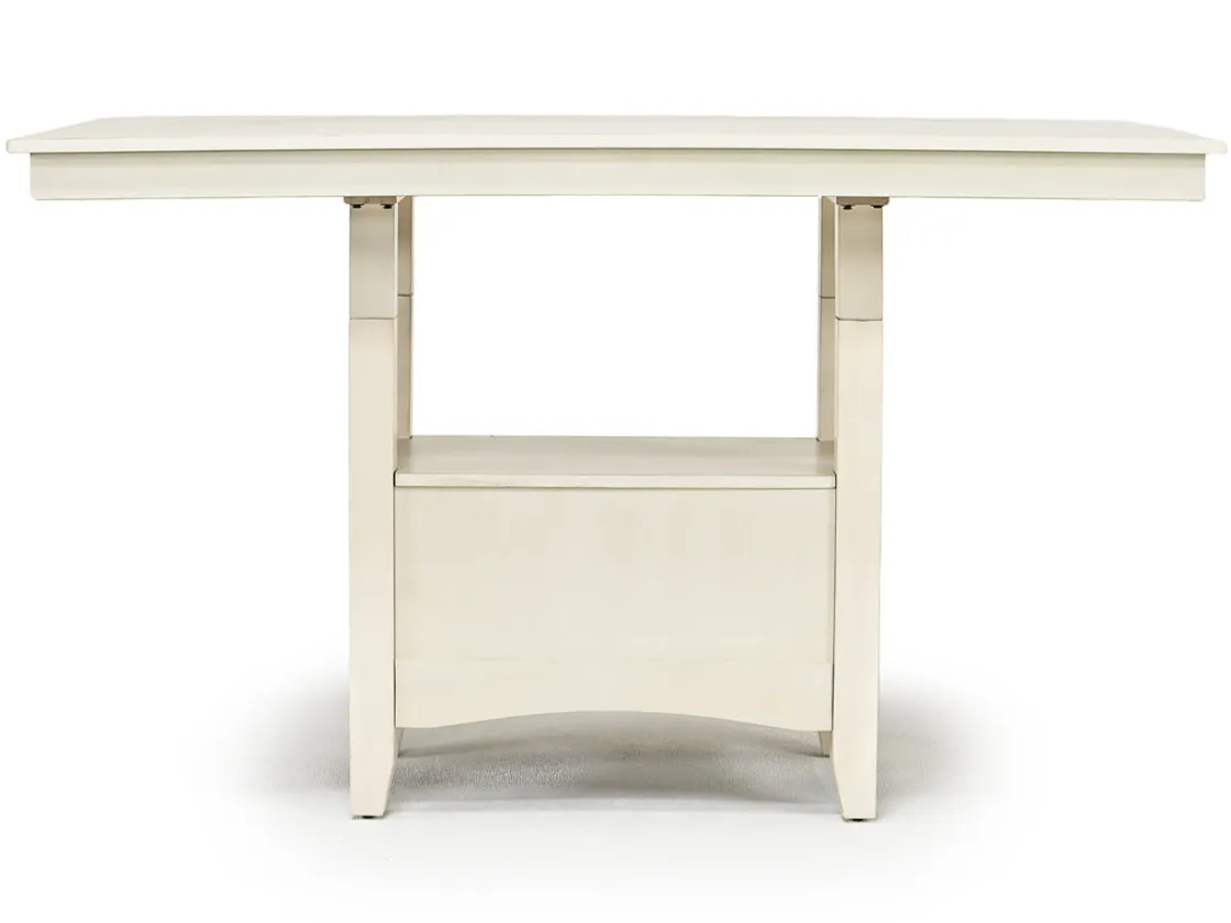 Mor Furniture Miami Adjustable Dining Table In Gray