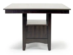 Mor Furniture Miami Adjustable Dining Table In Gray