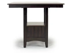 Mor Furniture Miami Adjustable Dining Table In Gray