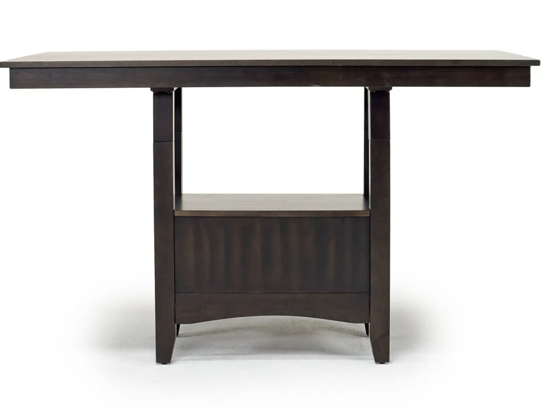 Mor Furniture Miami Adjustable Dining Table In Gray