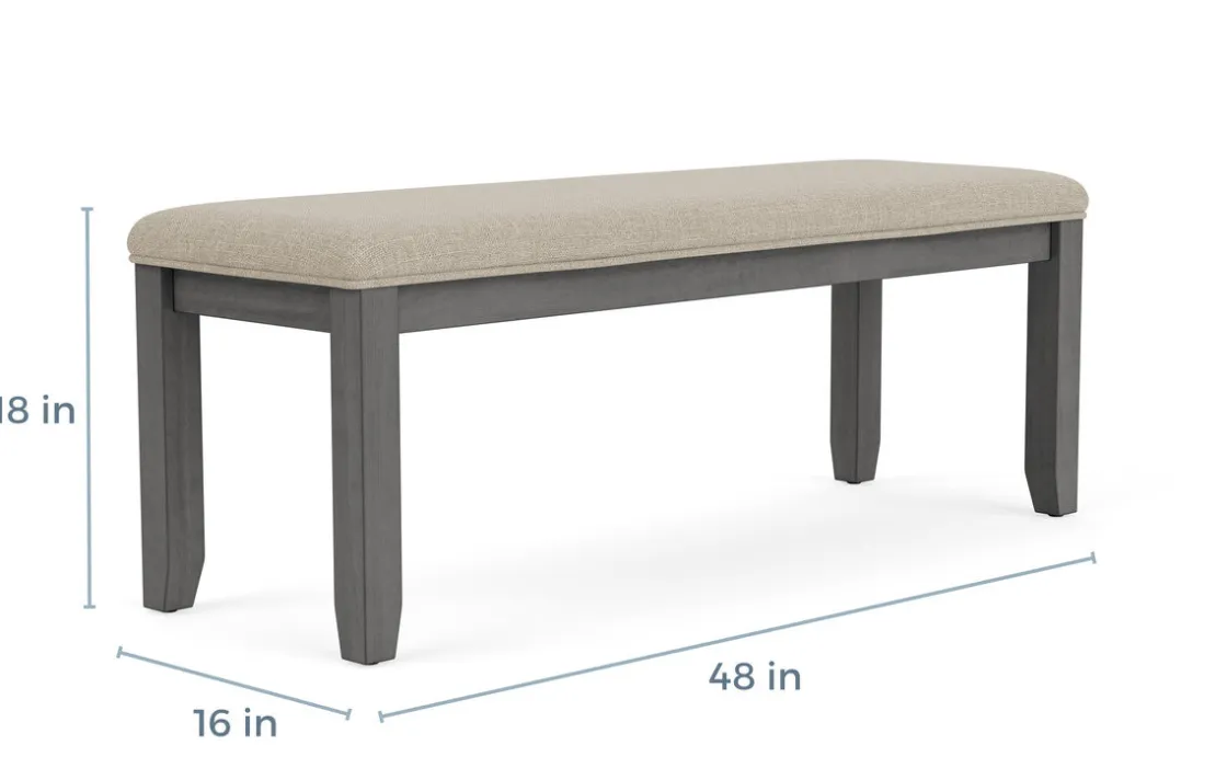Mor Furniture Miami Dining Bench In