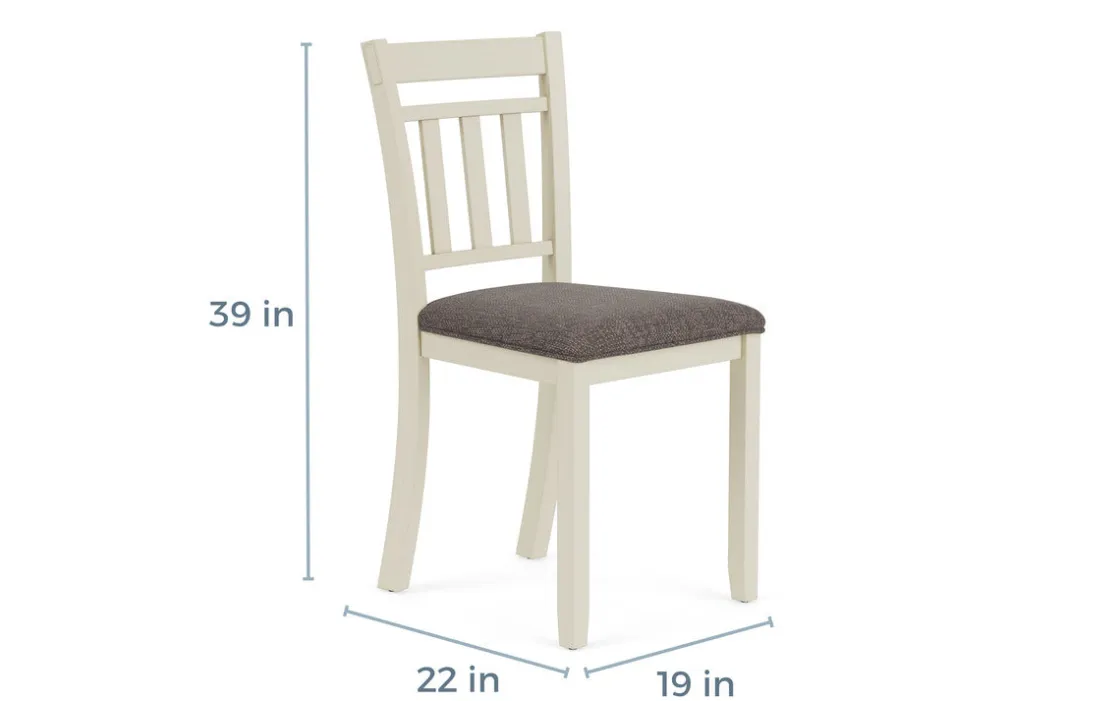 Mor Furniture Miami Side Chair In White