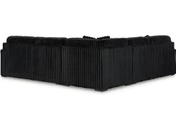 Mor Furniture Midnight Madness 3 Piece Sectional In Onyx