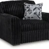 Mor Furniture Midnight Madness Chair In Onyx