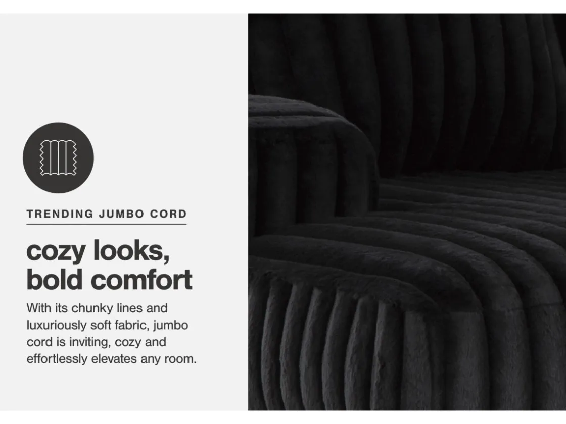 Mor Furniture Midnight Madness Chair In Onyx