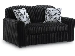 Mor Furniture Midnight Madness Loveseat In Onyx