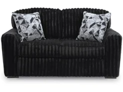 Mor Furniture Midnight Madness Loveseat In Onyx