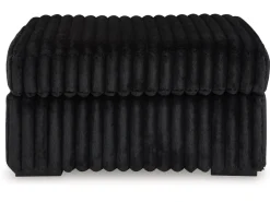 Mor Furniture Midnight Madness Ottoman In Onyx