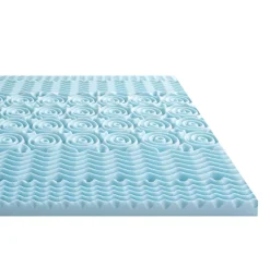 Mor Furniture Mlily 3 Inch Gel Infused 5 Zone Mattress Topper, Twin
