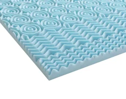 Mor Furniture Mlily 3 Inch Gel Infused 5 Zone Mattress Topper, Twin