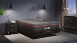 Mor Furniture Mlily 11.5 Inch Powercool Medium Mattress & Adjustable Foundation, Queen