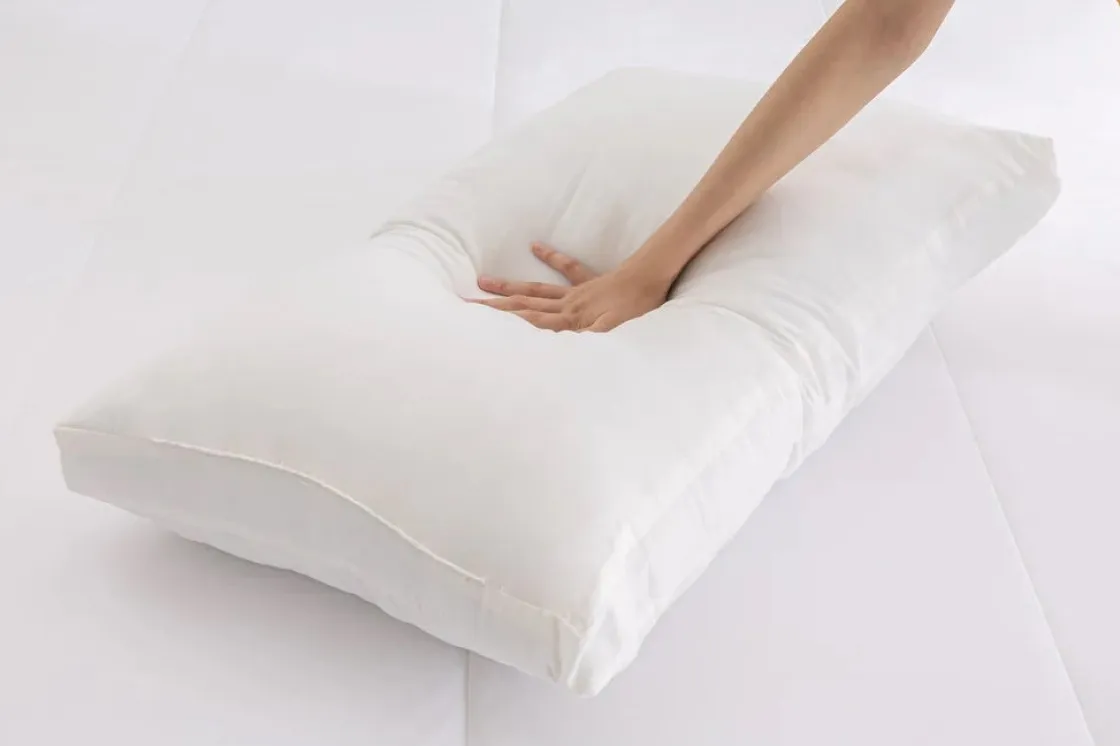 Mor Furniture Mlily Soft Wash Pillow In White, Queen
