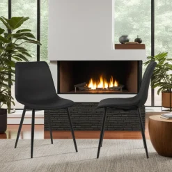 Mor Furniture Monte Side Chair In Black