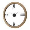 Mor Furniture Montecito Wall Clock In Brown
