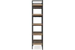 Mor Furniture Montia Bookcase In Brown/Gray