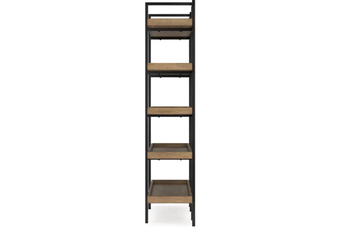 Mor Furniture Montia Bookcase In Brown/Gray