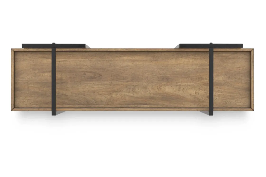 Mor Furniture Montia Bookcase In Brown/Gray