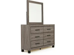 Mor Furniture Naialyn Bookcase Bed, Dresser, Mirror & Nightstand In , Full
