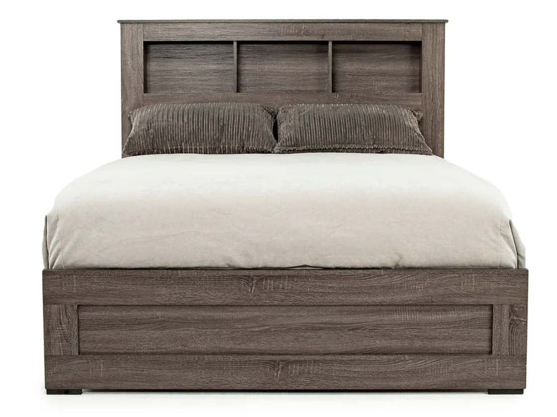 Mor Furniture Naialyn Bookcase Bed, Dresser, Mirror & Nightstand In , Full