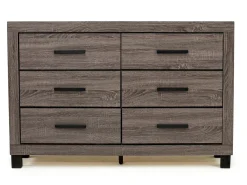 Mor Furniture Naialyn Bookcase Bed, Dresser, Mirror & Nightstand In , Full