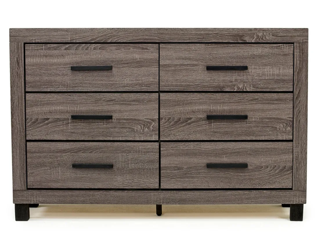 Mor Furniture Naialyn Bookcase Bed, Dresser, Mirror & Nightstand In , Full