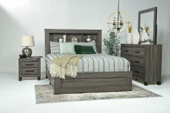 Mor Furniture Naialyn Bookcase Bed In , Full