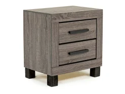 Mor Furniture Naialyn Panel Bed, Dresser, Mirror & Nightstand In , Full