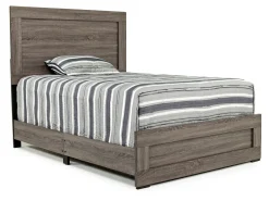 Mor Furniture Naialyn Panel Bed, Dresser, Mirror & Nightstand In , Full