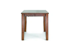 Mor Furniture Napa Counter Height Extendable Dining Table & 4 Stools In Brown
