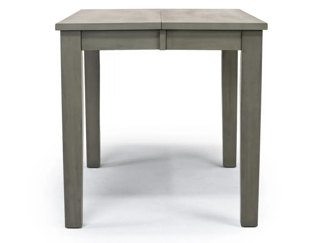 Mor Furniture Napa Counter Height Extendable Dining Table In Gray