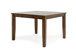 Mor Furniture Napa Counter Height Extendable Dining Table & 6 Stools In Brown