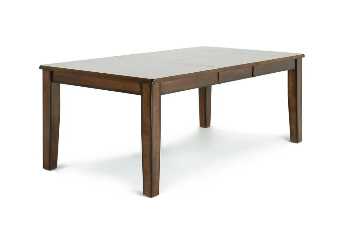 Mor Furniture Napa Extendable Dining Table, 4 Chairs & Bench In Brown
