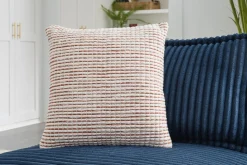 Mor Furniture Nashlin Accent Pillow In Rust / White