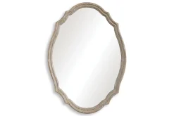 Mor Furniture Natural Accent Mirror In Brown
