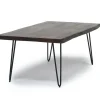 Mor Furniture Natures Edge Coffee Table In Chestnut/Black