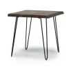 Mor Furniture Natures Edge End Table In Chestnut/Black