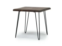 Mor Furniture Natures Edge End Table In Chestnut/Black