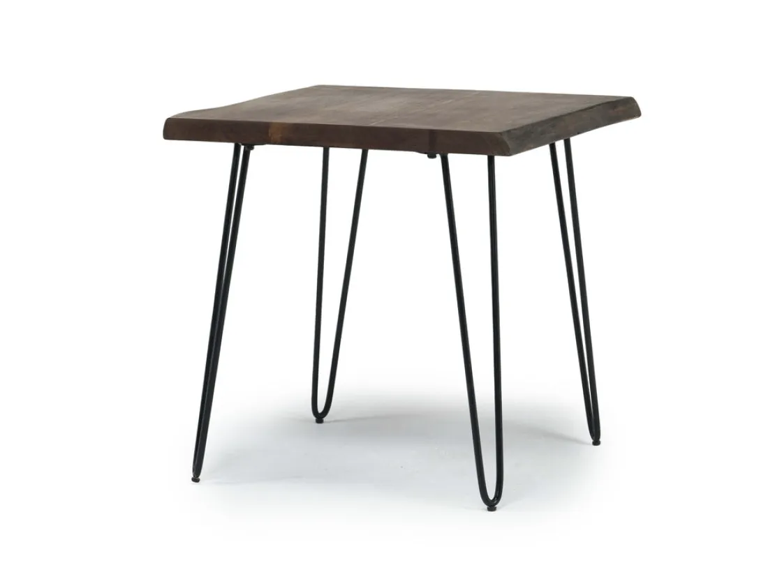 Mor Furniture Natures Edge End Table In Chestnut/Black