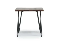 Mor Furniture Natures Edge End Table In Chestnut/Black