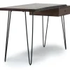 Mor Furniture Natures Edge Office Desk In Chestnut